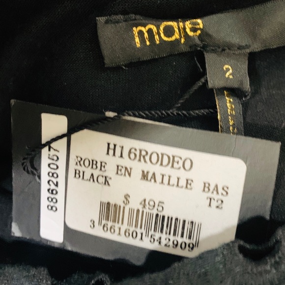 Maje • Rodeo Lace Fit & Flare Party Mini Dress M - Picture 7 of 7